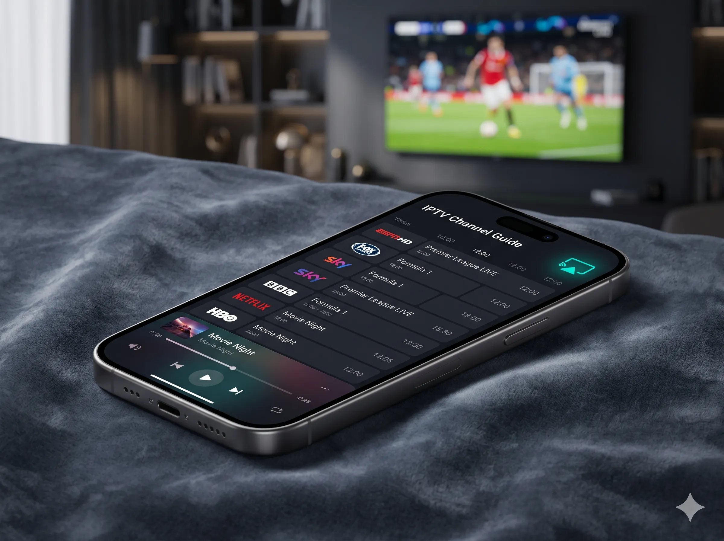 iPhone — IPTV Streamer